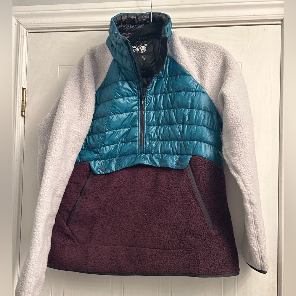Mountain hard gear mixed media fleece